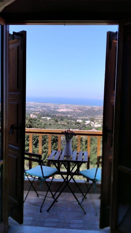 Maison d'hôtes Zia With A View - Ζια Με Θεα à Lagoudi Zia Extérieur photo